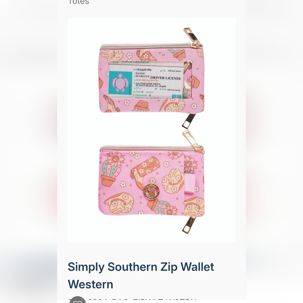 Simply Southern ID Wallet